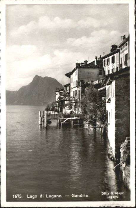 Gandria Lago di Lugano Gandria