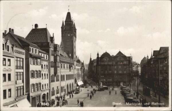 Basel BS Basel Marktplatz Rathaus