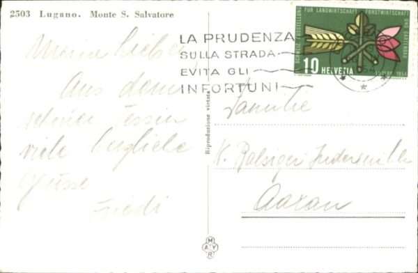 Lugano TI Lugano Monte San Salvatore – Bild 2
