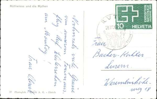 Ruetli Vierwaldstaettersee Rütli Mythen – Bild 2