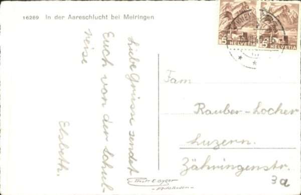 Meiringen BE Meiringen Aareschlucht – Bild 2