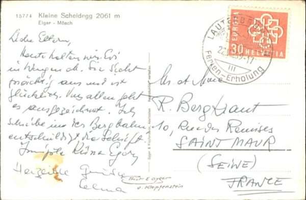 Kleine Scheidegg Interlaken Kleine_Scheidegg Eiger Mönch – Bild 2