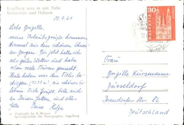 Engelberg OW Engelberg Titlis Spannörter – Bild 2