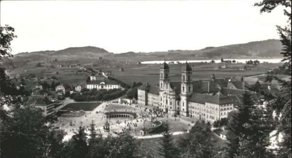 Einsiedeln SZ Einsiedeln Kloster Hauptplatz