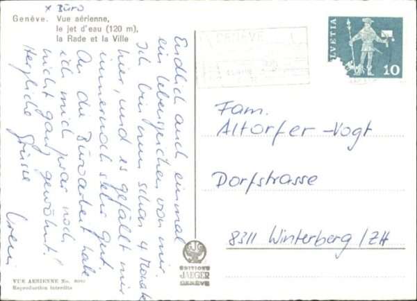 Genf GE Genf Fliegeraufnahme – Bild 2