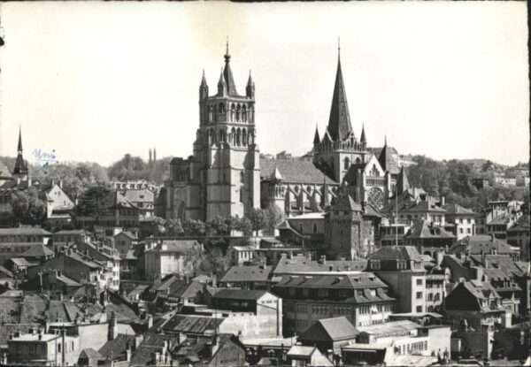 Lausanne VD Lausanne Kathedrale