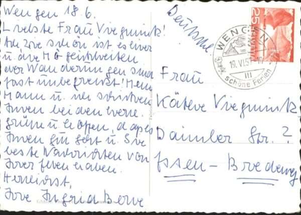 Wengen  BE Wengen Gross Breithorn – Bild 2