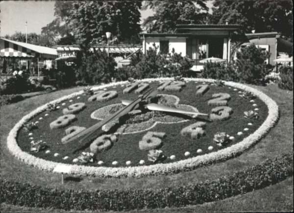 Genf GE Genf Blumenuhr