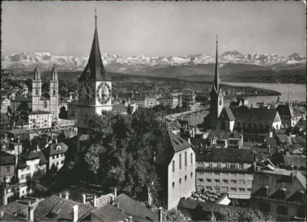 Zuerich rossmünster Fraumünster Kirche x x