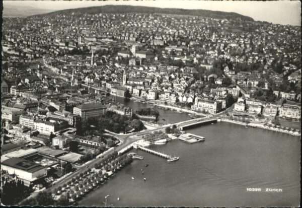 Zuerich liegeraufnahme Quaibrücke x