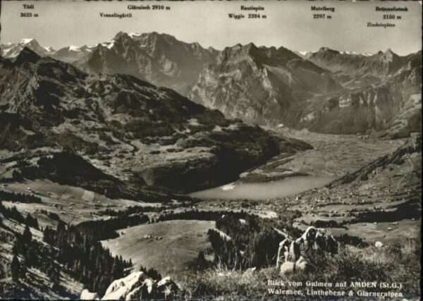 Amden SG Amden Walensee Linthebene