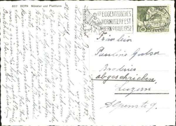Bern BE Bern Münster Plattform – Bild 2
