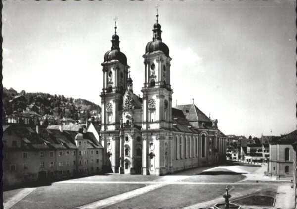 St Gallen SG St_Gallen Kloser Kirche