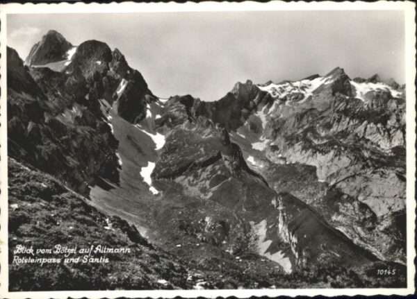 Saentis AR Säntis Rotsteinpass