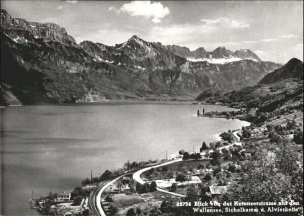 Filzbach Kerenzerstrasse Wallensee Sichelkamm