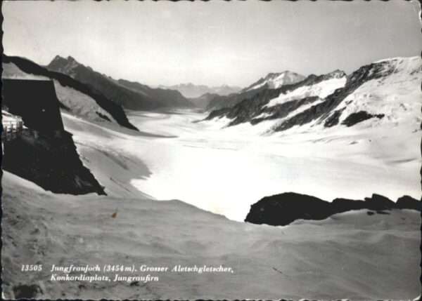Jungfrau BE Jungfrau Grosser Aletschgletscher