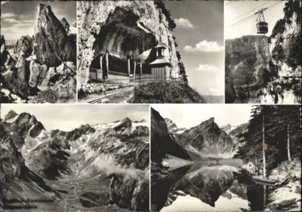 Alpstein Lisengrat Rotsteinpass Seealpsee