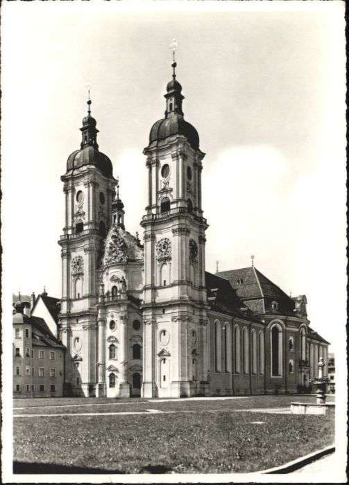 St Gallen SG St_Gallen Kathedrale