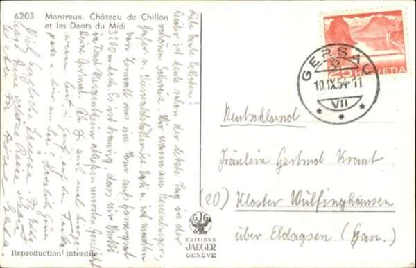 Montreux VD Montreux Schloss de Chillon – Bild 2