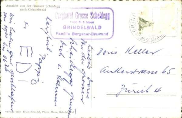 Grindelwald Gorssen Scheidegg – Bild 2