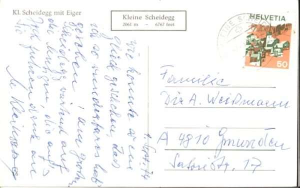 Kleine Scheidegg Interlaken Kleine_Scheidegg Eiger – Bild 2
