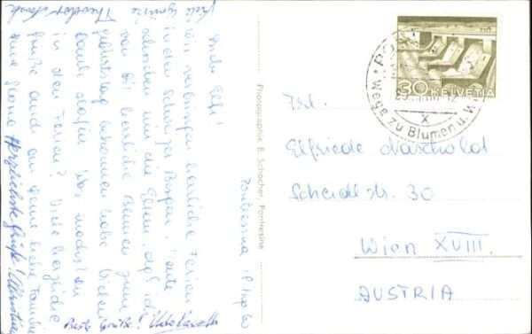 Pontresina [Handschriftlich] Berninagruppe – Bild 2