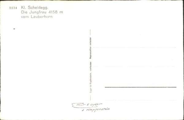 Kleine Scheidegg Interlaken Kleine_Scheidegg Jungfrau Lauberhorn – Bild 2