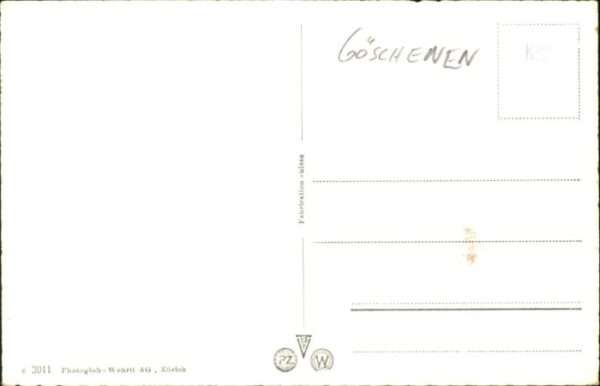Goeschenen Handschriftlich] Schöllenenbahn Reussfa – Bild 2