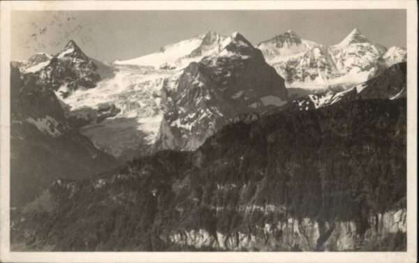 Bruenig BE Brünig Haslibergstrasse Wetterhorn Doss