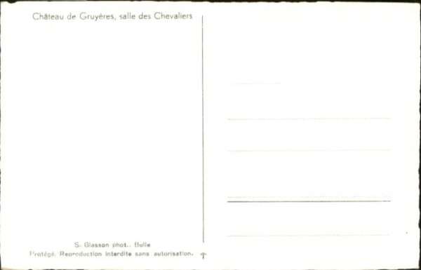 Gruyeres FR Gruyeres Schloss – Bild 2