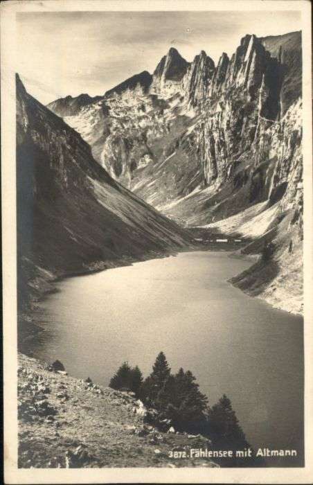 Bruelisau ählensee Altmann *