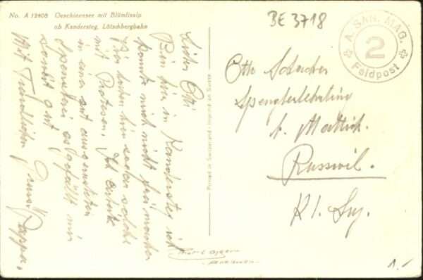 Kandersteg BE Kandersteg Oeschinensee Blümlisalp – Bild 2