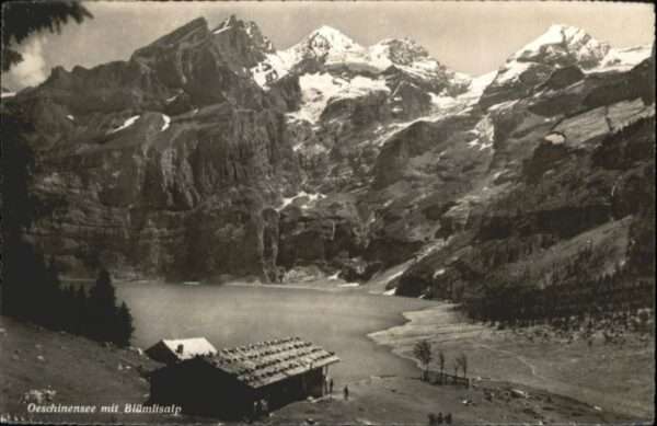 Kandersteg BE Kandersteg Oeschinensee Blümlisalp