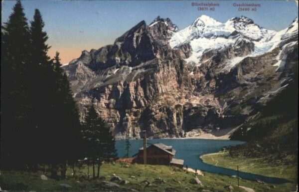 Kandersteg BE Kandersteg Oeschinensee Blümlisalp