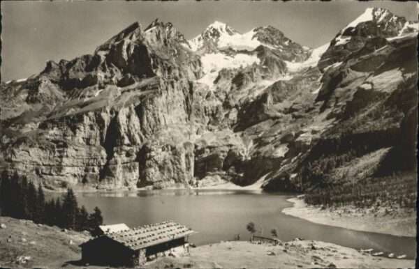 Kandersteg BE Kandersteg Oeschinensee Blümlisalp