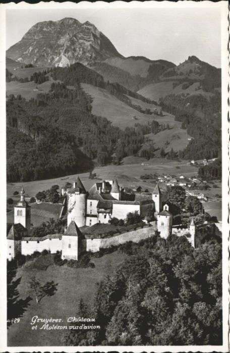 Gruyeres FR Gruyeres Schloss