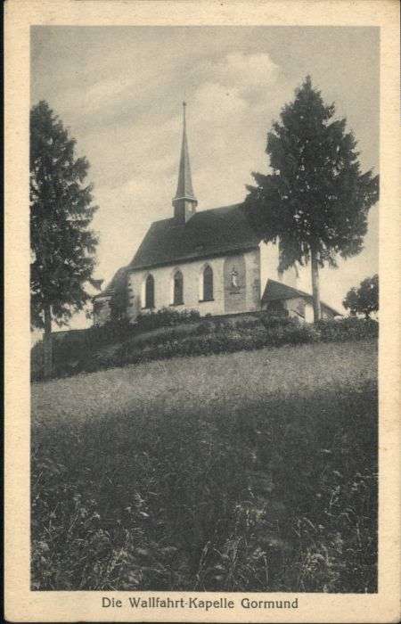 Sempach [Handschriftlich] Kapelle Gormund