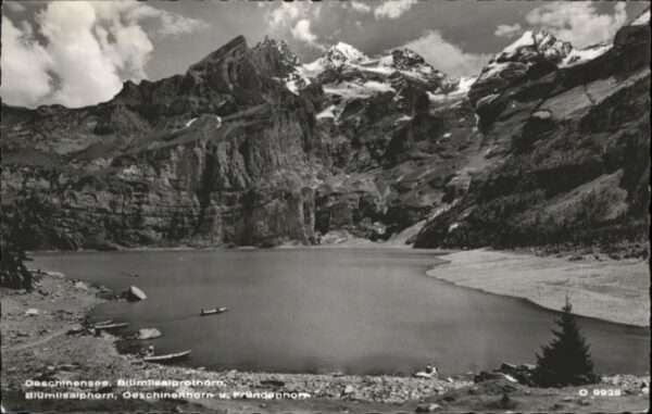 Kandersteg BE Kandersteg Oeschinensee Blümlisalp