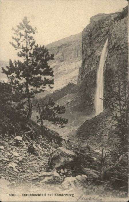 Kandersteg BE Kandersteg Staubachfall
