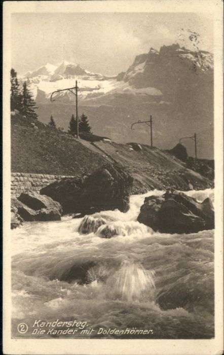 Kandersteg BE Kandersteg Kander Doldenhörner