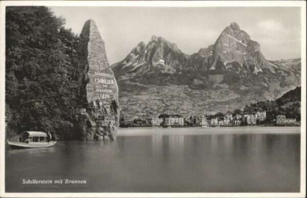 Brunnen SZ Schillerstein Boot