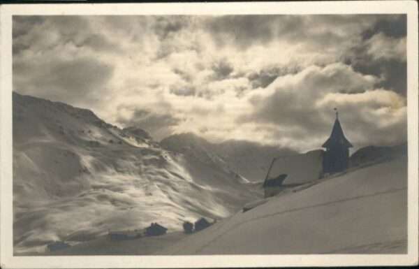 Arosa GR Arosa Kirche Winter