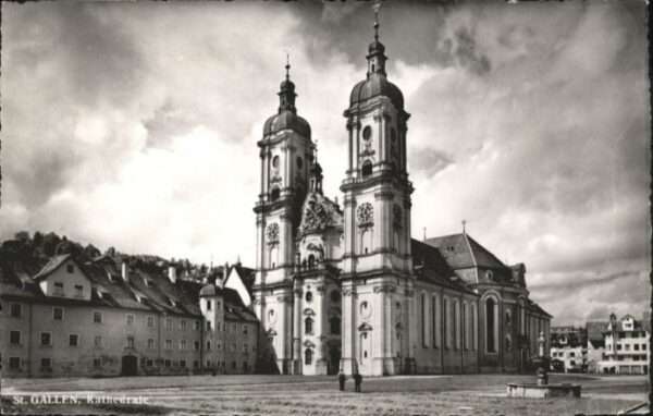 St Gallen SG St_Gallen Kathedrale