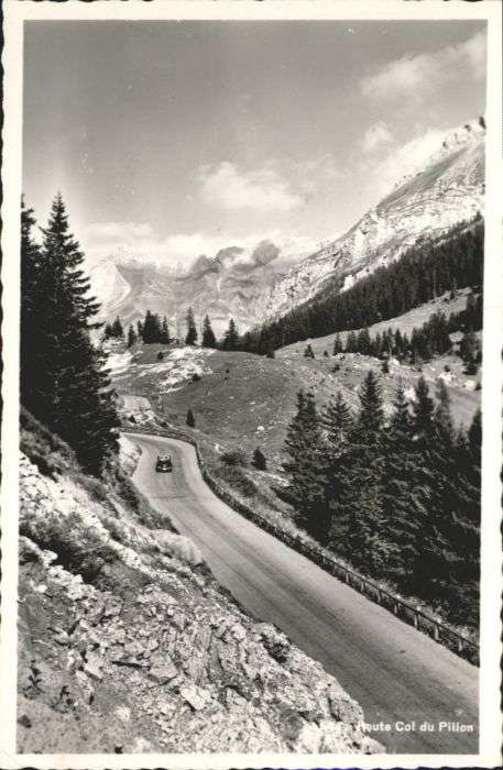 Col du Pillon Strasse
