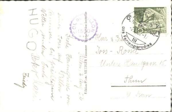Col du Pillon Strasse – Bild 2