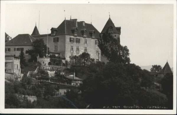 Gruyeres FR Gruyeres Schloss