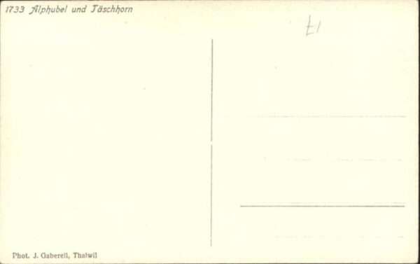 Taeschhorn lphubel – Bild 2