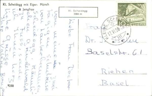 Kleine Scheidegg Interlaken Kleine_Scheidegg Eiger Mönch Jungfrau – Bild 2