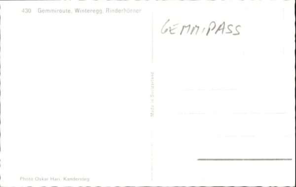 Winteregg Gemmiroute Rinderhörner – Bild 2