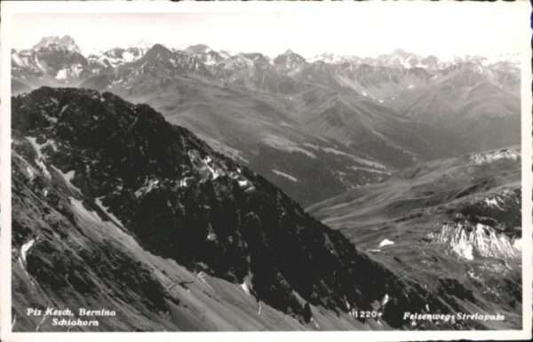 Piz Kesch Felsenweg Strelapass